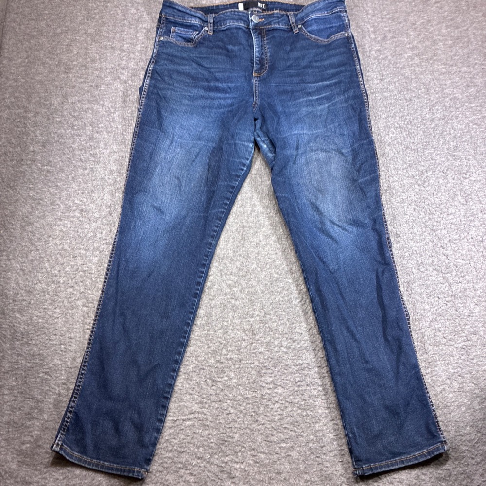 KUT from the Kloth Diana Fab Ab Jeans Women 16 Blue Dark Wash Straight Leg
